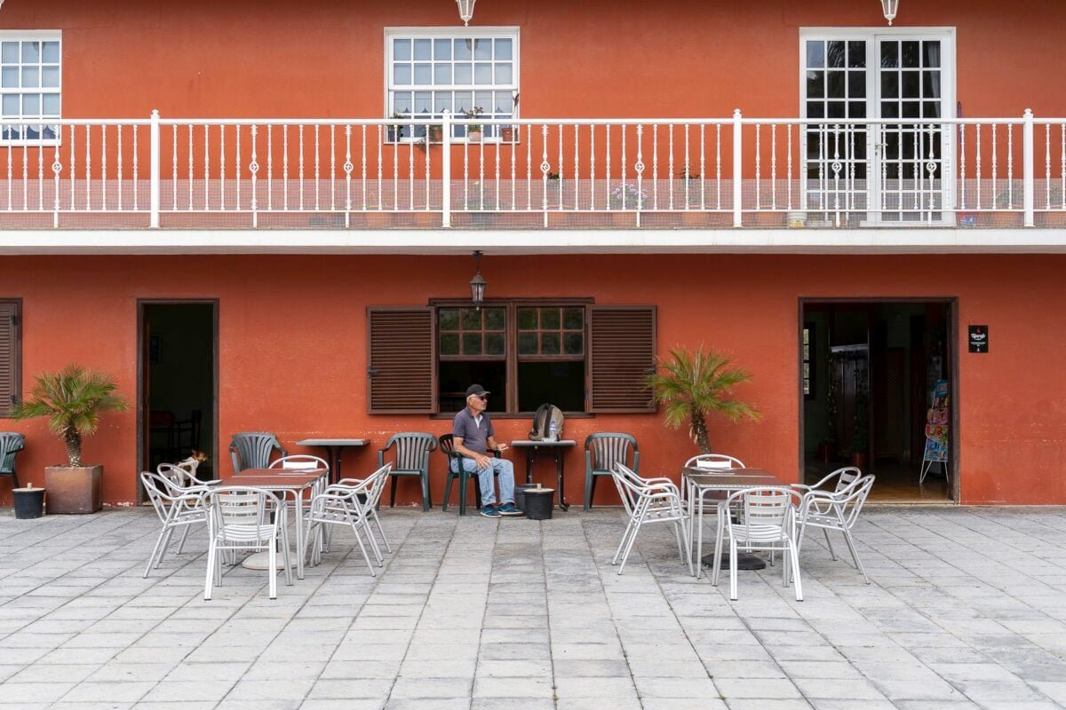 Pizzería La Punta terrace on Calle Virgen de Fátima