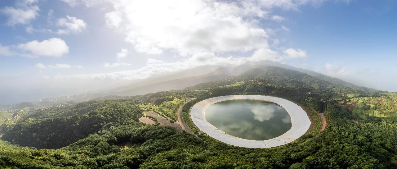 Laguna de Barlovento à La Palma près de Casa Aram