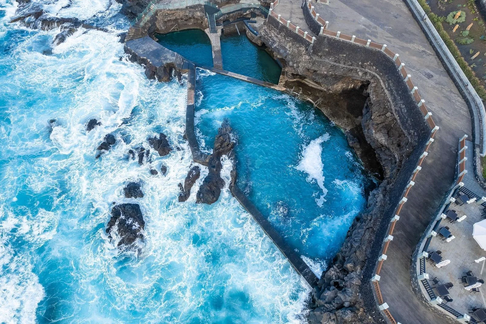 Piscines naturelles de La Fajana à La Palma près de Casa Aram