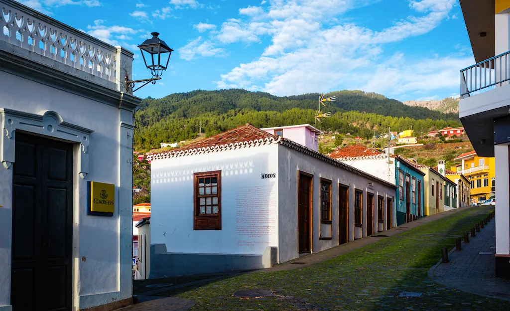 Village de Tijarafe à La Palma près de Casa Aram